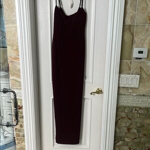 Nookie Women's Maxi Dress - Burgandy